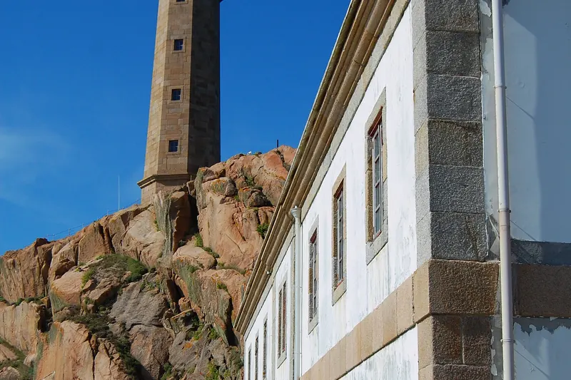 The lighthouse at Cabo Vilán on the Costa da Morte