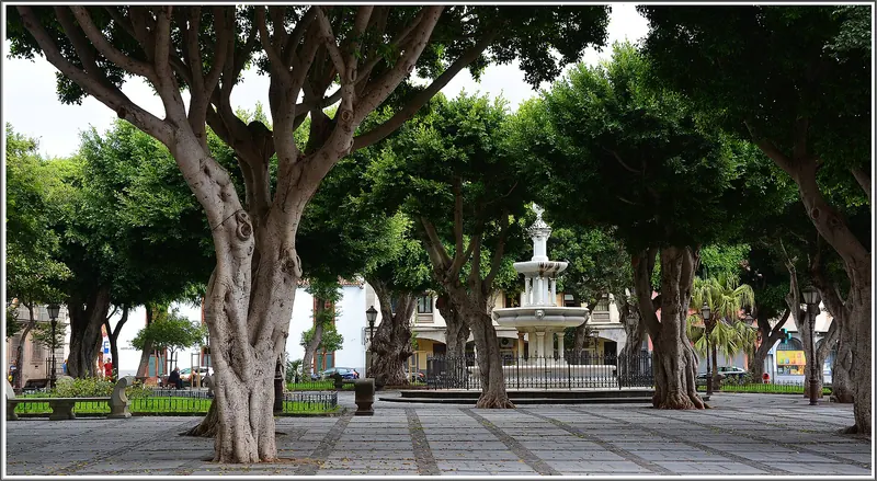 The Plaza del Adelantado in La Laguna's grid-planned old town