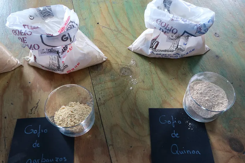 Gofio, the toasted flour that predates the Spanish conquest