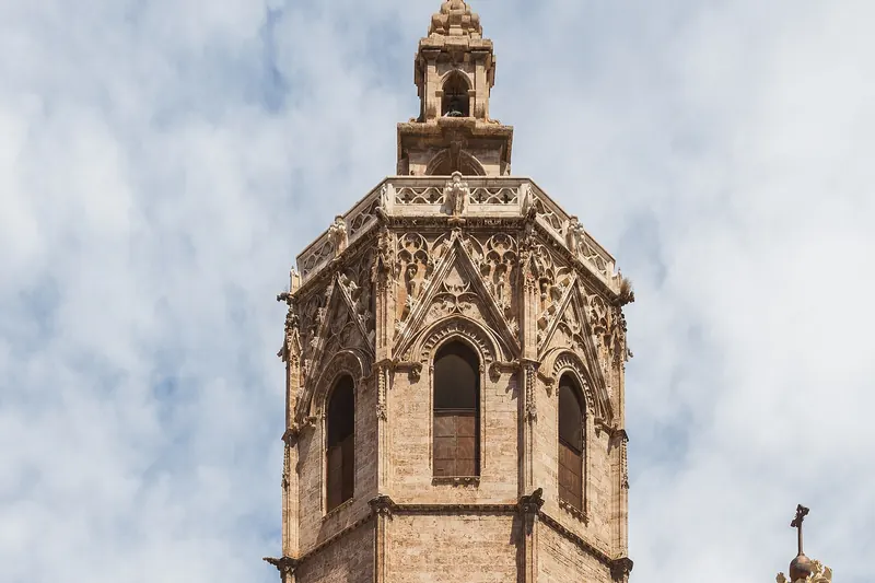 Valencia Cathedral and its octagonal Micalet bell tower