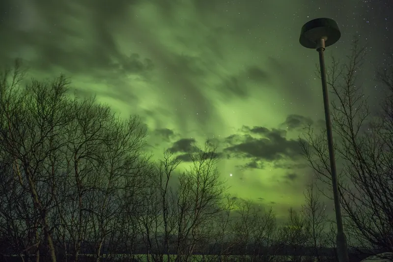Northern lights over Abisko