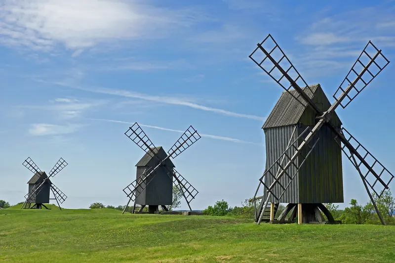 A windmill on Stora Alvaret