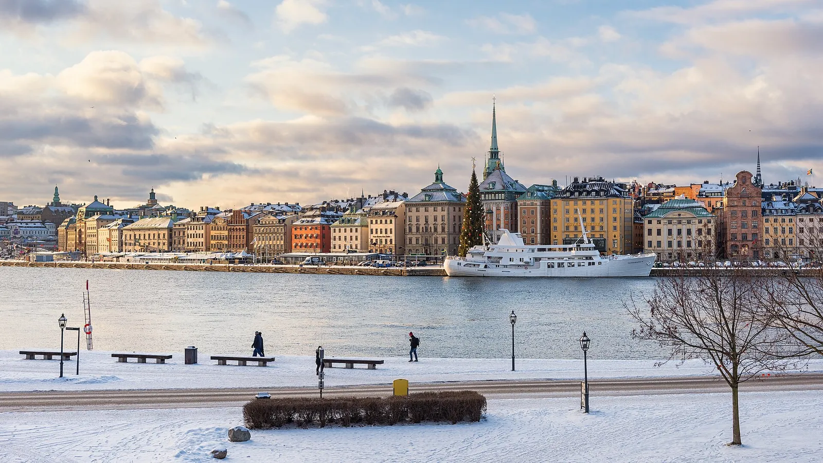 Gamla Stan in Stockholm seen from across the water