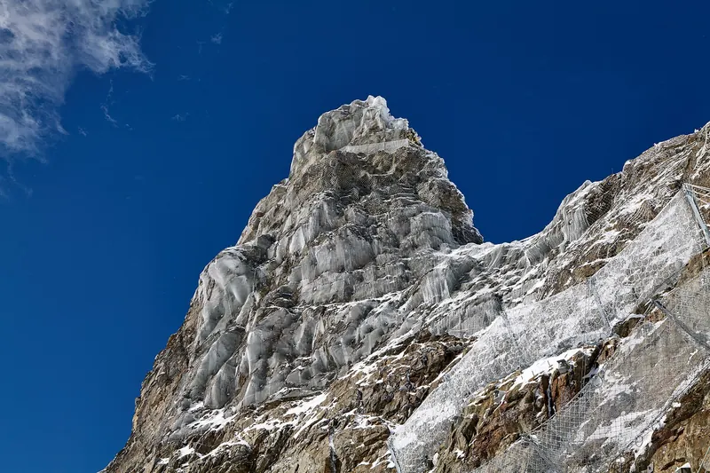 The Sphinx observatory at Jungfraujoch high in the Alps