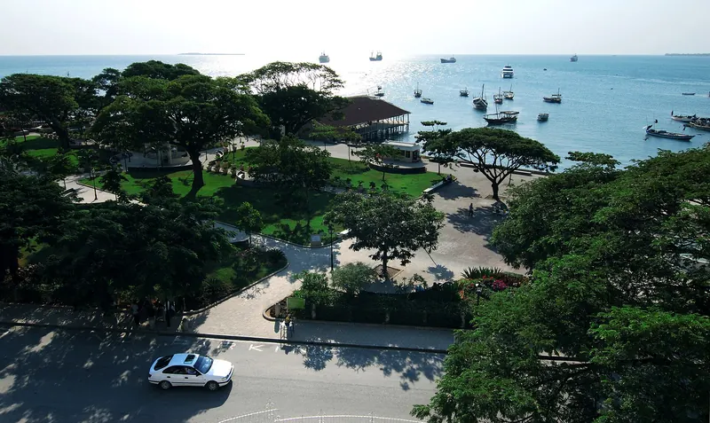 Forodhani Gardens on the Stone Town waterfront