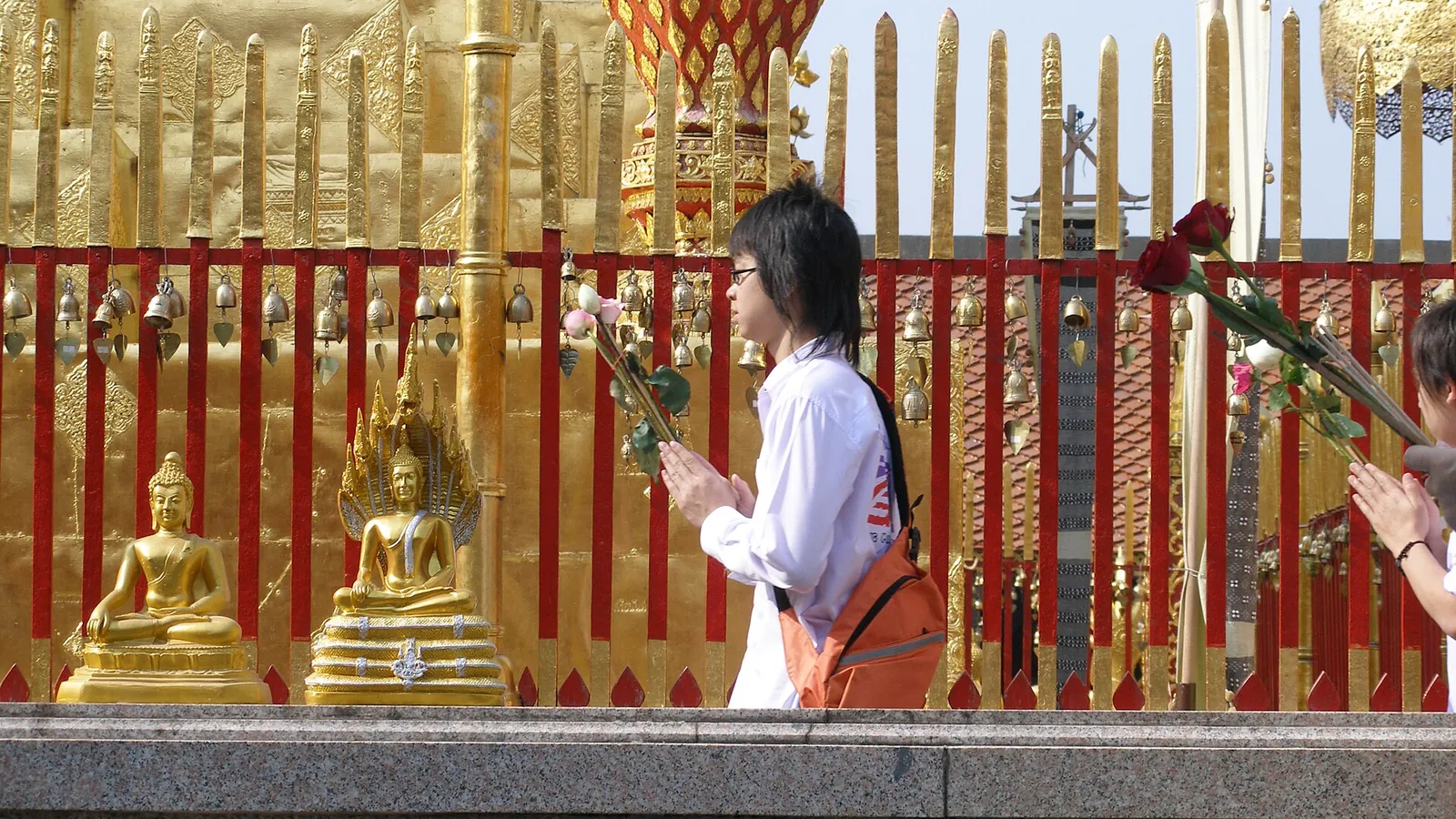 Wat Phra That Doi Suthep, the gilded mountain temple above Chiang Mai