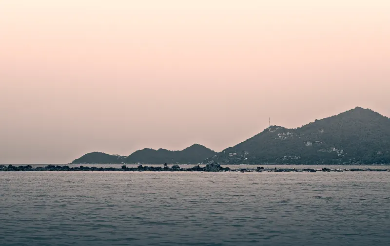 Chaweng Beach's palm-lined sand on Koh Samui