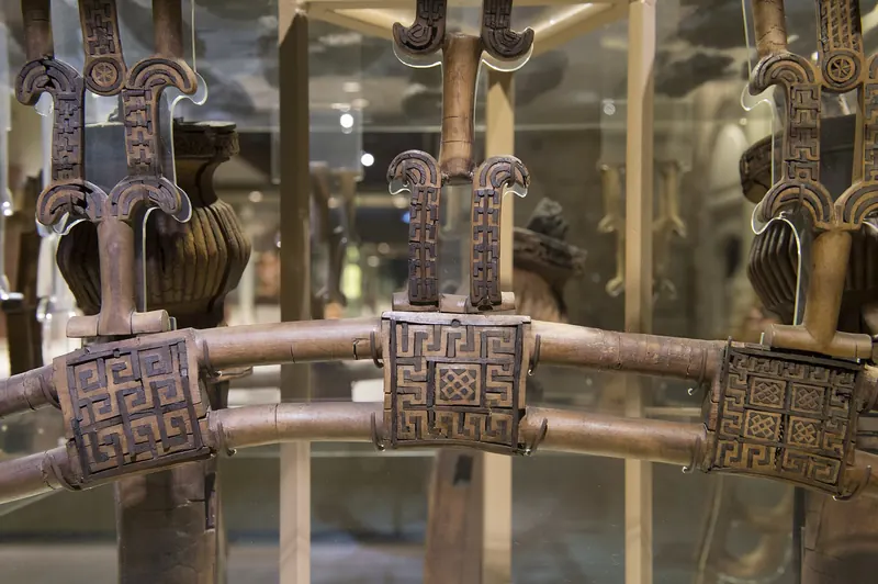 Phrygian finds from the Midas tomb on display in Ankara