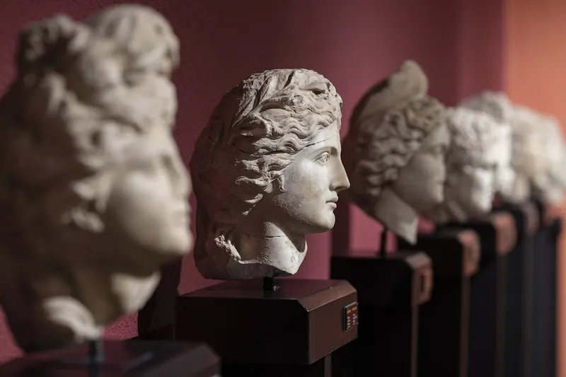 Roman statuary in the Antalya Archaeological Museum