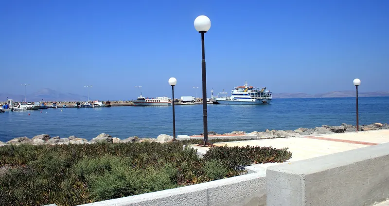 The harbour on Kos, a short ferry ride from Bodrum