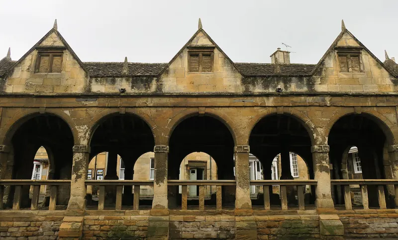 The seventeenth-century Market Hall in Chipping Campden
