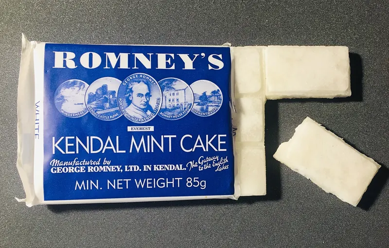 Bars of Kendal mint cake