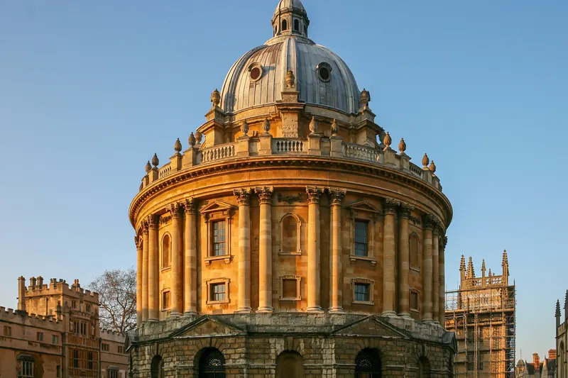The Radcliffe Camera, part of the Bodleian Library complex in Oxford