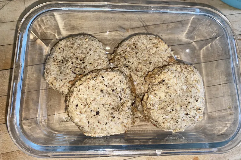 A batch of traditional Scottish oatcakes
