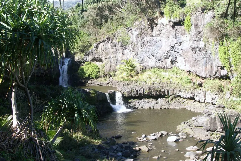 The stepped pools of 'Ohe'o Gulch