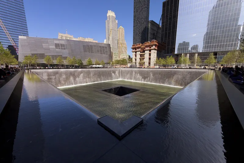 The South Pool of the National September 11 Memorial