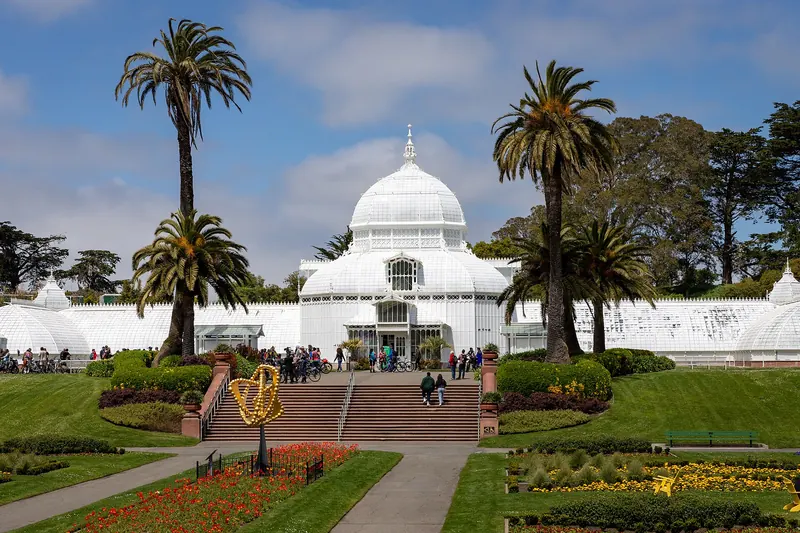 The Conservatory of Flowers in Golden Gate Park