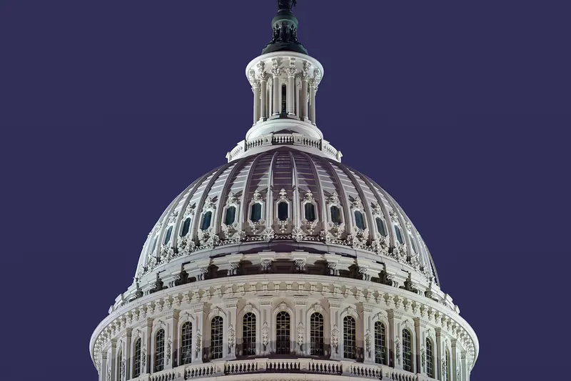 The dome of the United States Capitol