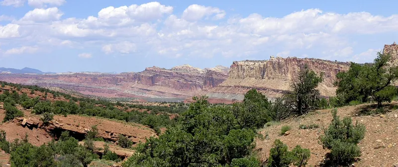 The Waterpocket Fold in Capitol Reef