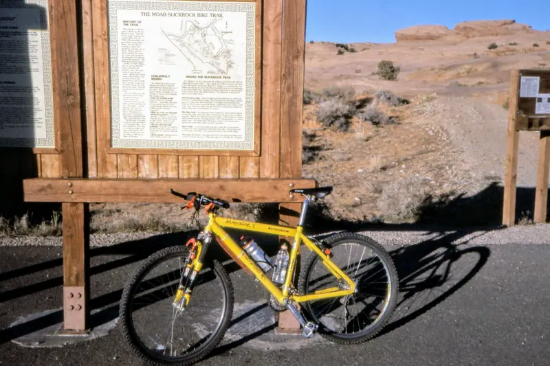 The slickrock country outside Moab